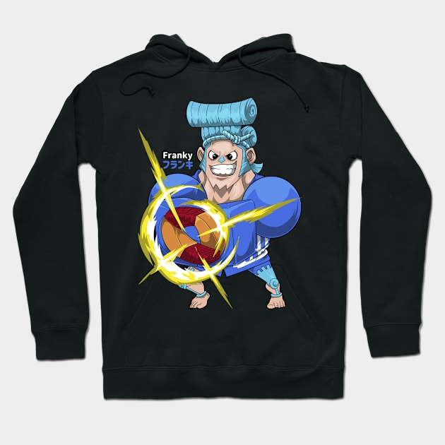 Franky Anime OP FUN Fanart Hoodie by Wagum Std